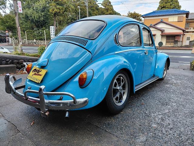 ビートル ベースグレード　ＶＩＮＴＡＧＥスタイル　２インチナロービーム　ＷＥＢＥＲキャブ　９１４スタイルアルミ　社外マフラー（11枚目）
