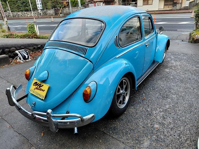 ビートル ベースグレード　ＶＩＮＴＡＧＥスタイル　２インチナロービーム　ＷＥＢＥＲキャブ　９１４スタイルアルミ　社外マフラー（13枚目）