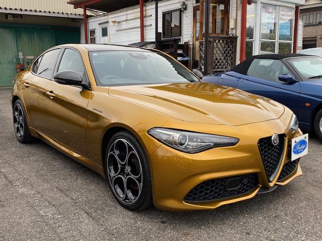 ジュリア GT ジュニア 2.0Lターボ ヴェローチェGTジュニア 99台限定車 ガラスサンルーフ ハーマンカードンサウンド ブラックレザー 全席シートヒーター(2枚目)