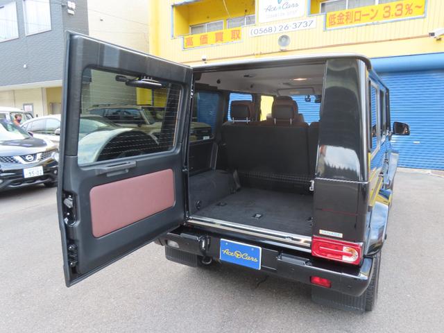 Gクラス G350d ラグジュアリーパッケージ 1オーナー 禁煙 サンルーフ 茶革シート シートヒーター ハーマンカードン ブラインドスポットモニター バックカメラ G550用ヒマラヤグレーホイール Bluetooth(34枚目)