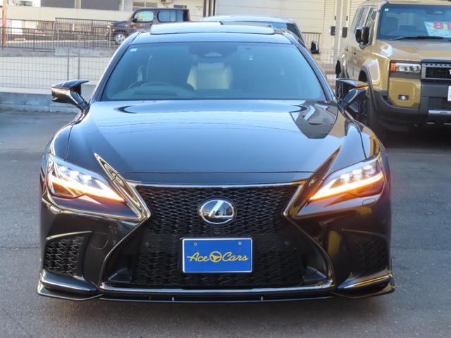 ＬＳ ＬＳ５００　Ｆスポーツ　ＴＲＤエアロ、２０２３後期改良モデル　トランクスポイラー　白黒革シート　サンルーフ　３眼ＬＥＤヘッド　シートヒーター　エアーシート　ヘッドアップディスプレイ　マークレビンソン　デジタルインナーミラー（12枚目）