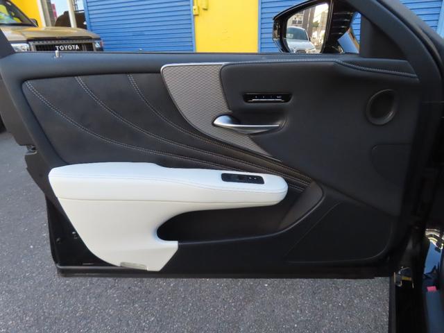 ＬＳ ＬＳ５００　Ｆスポーツ　ＴＲＤエアロ、２０２３後期改良モデル　トランクスポイラー　白黒革シート　サンルーフ　３眼ＬＥＤヘッド　シートヒーター　エアーシート　ヘッドアップディスプレイ　マークレビンソン　デジタルインナーミラー（28枚目）