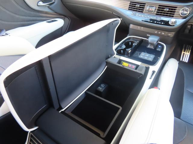 ＬＳ ＬＳ５００　Ｆスポーツ　ＴＲＤエアロ、２０２３後期改良モデル　トランクスポイラー　白黒革シート　サンルーフ　３眼ＬＥＤヘッド　シートヒーター　エアーシート　ヘッドアップディスプレイ　マークレビンソン　デジタルインナーミラー（56枚目）