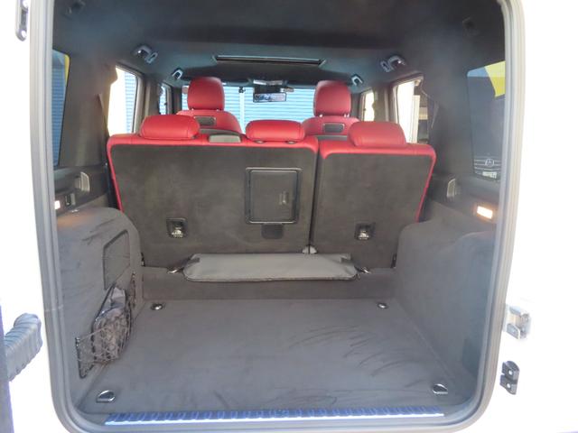 Gクラス G400d AMGライン マヌファクトゥーアプログラムプラス ラグジュアリーパッケージ 禁煙 サンルーフ 赤革 シートヒーター エアーシート ブラインドスポットモニター デジタルインナーミラー 360°カメラ ブルメスター(36枚目)