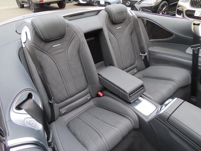 Sクラス S65 カブリオレ レーダーセーフティ AMG20インチ鍛造 1オーナー 黒designo Exclusiveナッパレザーシート シートヒーター エアーシート ブルメスター ヘッドアップディスプレイ 青幌 360°カメラ(35枚目)