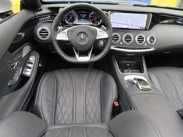 Sクラス S65 カブリオレ レーダーセーフティ AMG20インチ鍛造 1オーナー 黒designo Exclusiveナッパレザーシート シートヒーター エアーシート ブルメスター ヘッドアップディスプレイ 青幌 360°カメラ(39枚目)
