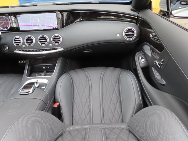 Sクラス S65 カブリオレ レーダーセーフティ AMG20インチ鍛造 1オーナー 黒designo Exclusiveナッパレザーシート シートヒーター エアーシート ブルメスター ヘッドアップディスプレイ 青幌 360°カメラ(40枚目)