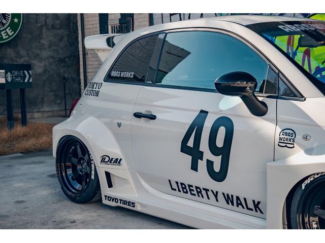 アバルト５９５ コンペティツィオーネ　ＬｉｂｅｒｔｙＷａｌｋ　ＬＢ－ＷＯＲＫＳ　ｌｂ－ｎａｔｉｏｎ　リバティーウォーク（18枚目）