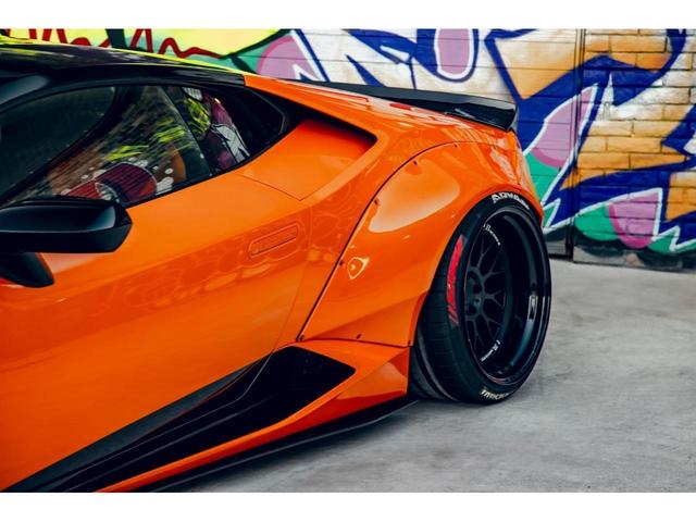 ウラカン ＬＰ６１０－４　ＬｉｂｅｒｔｙＷａｌｋ　ＬＢ－ＷＯＲＫＳ　Ｖｅｒ．２　リバティーウォーク　車高調　ＬＤ９７ＡＷ（20枚目）