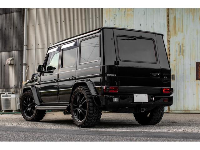 Ｇクラス Ｇ５００　ロング　ＢＲＡＢＵＳ　サンルーフ　黒革シート　バックカメラ　社外ヘッドライト　社外テールライト（9枚目）