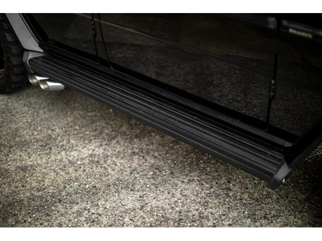 Ｇクラス Ｇ５００　ロング　ＢＲＡＢＵＳ　サンルーフ　黒革シート　バックカメラ　社外ヘッドライト　社外テールライト（23枚目）