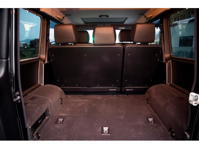 Ｇクラス Ｇ５００　ロング　ＢＲＡＢＵＳ　サンルーフ　黒革シート　バックカメラ　社外ヘッドライト　社外テールライト（33枚目）