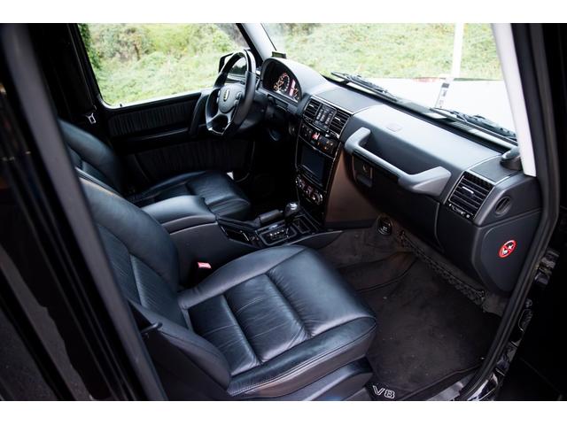 Ｇクラス Ｇ５００　ロング　ＢＲＡＢＵＳ　サンルーフ　黒革シート　バックカメラ　社外ヘッドライト　社外テールライト（47枚目）