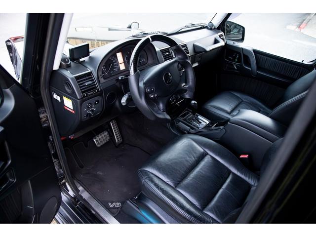 Ｇクラス Ｇ５００　ロング　ＢＲＡＢＵＳ　サンルーフ　黒革シート　バックカメラ　社外ヘッドライト　社外テールライト（50枚目）