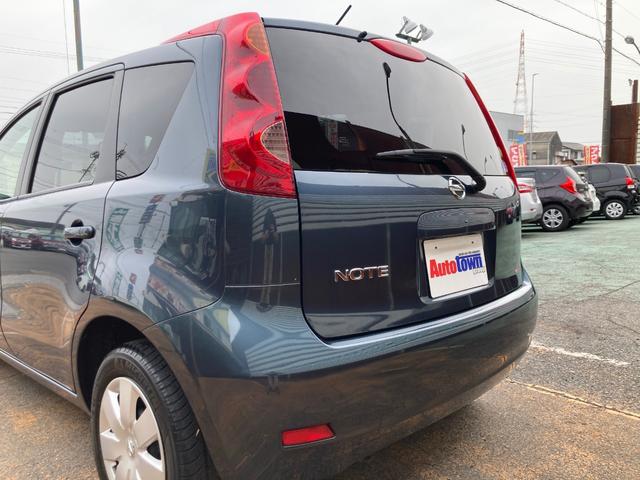 ノート １５Ｘ　ＳＶ　Ｅ１１型後期（最終モデル）Ｈ２４年式／走行６．８万キロ／車検２年＋整備＆保証付き／社外ＳＤナビ／地デジＴＶ／ＣＤ／ラジオ／スマートキー／電動格納式ドアミラー／ＧＯＯ故障診断（ＯＢＤ検査）実施済み車両／（39枚目）