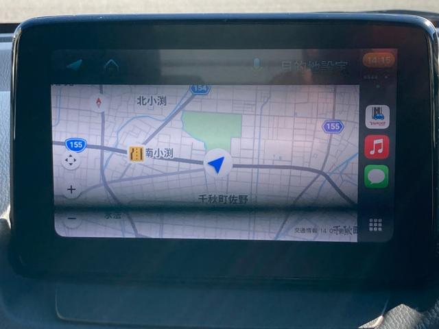 MAZDA2 15Sプロアクティブ 車検2年+整備&保証付/カープレイ対応モニターオーディオ/アラウンドビューモニター/フルセグTV/CD/DVD/Bluetooth/ETC/コーナーセンサー/軽減ブレーキ/シートヒーター/LEDライト(9枚目)