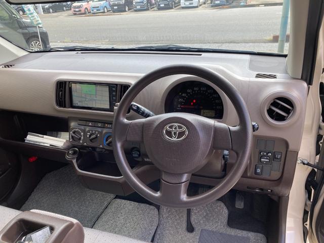パッソ X Lパッケージ 後期モデル/車検年+整備&保証付き/走行4万キロ/純正ナビ(フルセグTV/CD/DVD/SD/Bluetoothオーディオ)/バックカメラ/ETC/ベンチシート/スマートキー/アイドリングストップ/(13枚目)