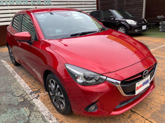 デミオ XDブラックレザーリミテッド 車検2年+整備&保証付/衝突軽減ブレーキ/ナビ/バックカメラ/Bluetooth/フルセグTV/CD/DVD/レザーシート(運転席・助手席ヒーター付)/パドルシフト/クルコン/ヘッドアップディスプレイ(32枚目)