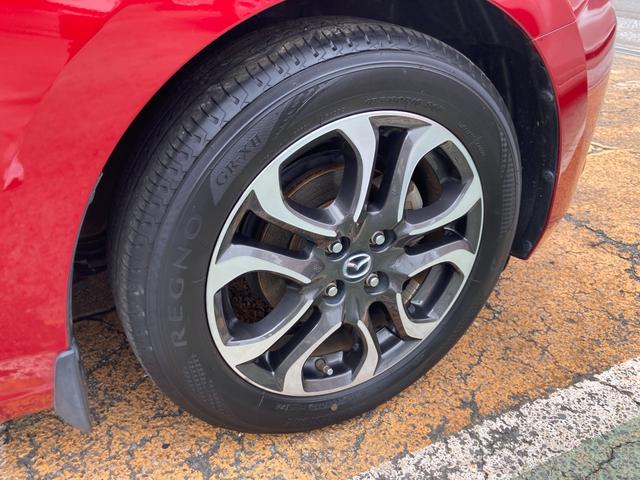 デミオ XDブラックレザーリミテッド 車検2年+整備&保証付/衝突軽減ブレーキ/ナビ/バックカメラ/Bluetooth/フルセグTV/CD/DVD/レザーシート(運転席・助手席ヒーター付)/パドルシフト/クルコン/ヘッドアップディスプレイ(61枚目)
