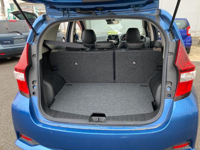 ノート メダリスト　Ｘ　後期モデル／整備＆保証付／走行３．８万キロ／衝突軽減ブレーキ／純正ナビ（フルセグＴＶ／ＣＤ／ＤＶＤ／ＳＤ／ＡＵＸ／Ｂｌｕｅｔｏｏｔｈ／ドラレコ）／スマートキー／ハーフレザーシート／ＥＴＣ／フォグランプ（15枚目）