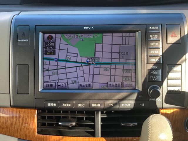 エスティマ アエラス 2型(中期モデル)/整備&保証付/走行3.8万キロ/8人乗り/純正HDDナビ/フロント&サイド&バックカメラ/パーキングアシスト機能/クルコン/両側パワースライド/コーナーセンサー/HIDオートライト(7枚目)