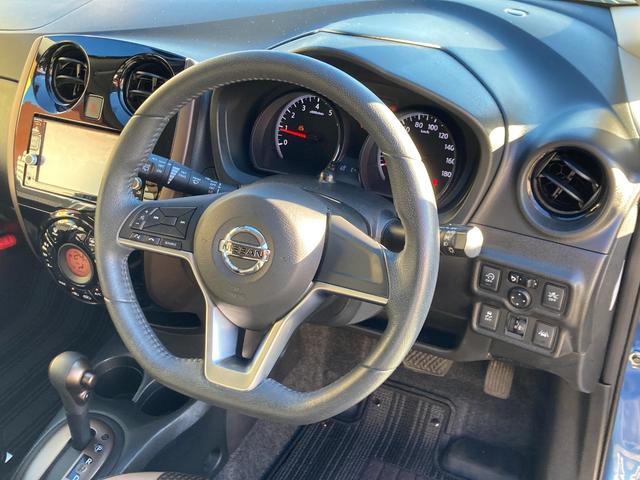 ノート メダリスト　Ｘ　後期モデル／整備＆保証付／走行３．８万キロ／衝突軽減ブレーキ／純正ナビ（フルセグＴＶ／ＣＤ／ＤＶＤ／ＳＤ／ＡＵＸ／Ｂｌｕｅｔｏｏｔｈ／ドラレコ）／スマートキー／ハーフレザーシート／ＥＴＣ／フォグランプ（55枚目）