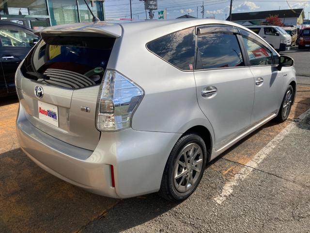 プリウスアルファ S チューン ブラック 車検2年+整備&保証付き/3列シート/7人/純正ナビ/バックカメラ/Bluetoothオーディオ/TV/ETC/オートライト/フォグランプ/スマートキー3本/テレキャン/純正16アルミ/オートエアコン(32枚目)