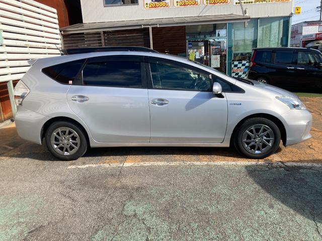 プリウスアルファ S チューン ブラック 車検2年+整備&保証付き/3列シート/7人/純正ナビ/バックカメラ/Bluetoothオーディオ/TV/ETC/オートライト/フォグランプ/スマートキー3本/テレキャン/純正16アルミ/オートエアコン(33枚目)