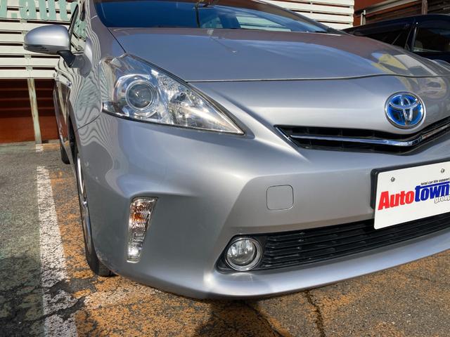 プリウスアルファ S チューン ブラック 車検2年+整備&保証付き/3列シート/7人/純正ナビ/バックカメラ/Bluetoothオーディオ/TV/ETC/オートライト/フォグランプ/スマートキー3本/テレキャン/純正16アルミ/オートエアコン(35枚目)