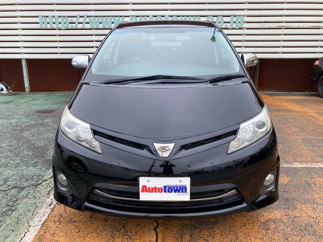 エスティマ 2.4アエラス Gエディション 車検2年+整備&保証付/サンルーフ/ローダウンサス/HDDナビ/バックカメラ/Bluetooth/両側パワースライド/キセノンライト(HID)/フォグ/コーナーセンサー/純正17アルミ/オートクルーズ(4枚目)