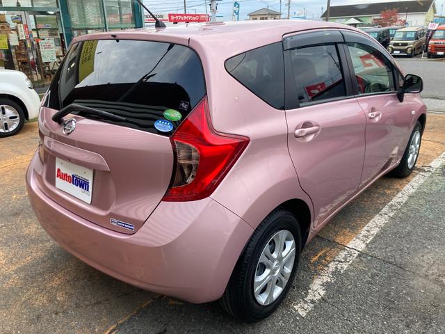 ノート Ｘ　エマージェンシーブレーキパッケージ　整備＆保証付／走行３万キロ／衝突被害軽減ブレーキ／純正ＳＤナビ（フルセグＴＶ／ＣＤ／ＳＤ／ＵＳＢ／ＡＵＸ）／バックカメラ／スマートキー／アイドリングストップ／純正１４インチアルミ／車線逸脱防止警報装置（6枚目）