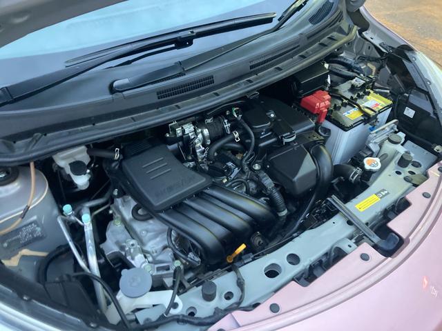 ノート Ｘ　エマージェンシーブレーキパッケージ　整備＆保証付／走行３万キロ／衝突被害軽減ブレーキ／純正ＳＤナビ（フルセグＴＶ／ＣＤ／ＳＤ／ＵＳＢ／ＡＵＸ）／バックカメラ／スマートキー／アイドリングストップ／純正１４インチアルミ／車線逸脱防止警報装置（65枚目）