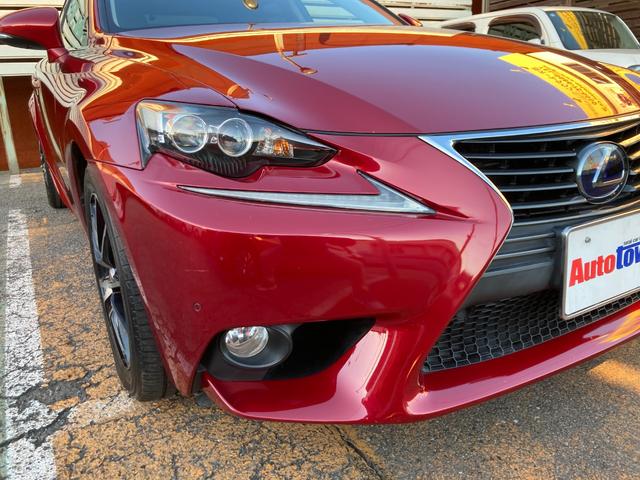 ＩＳ ＩＳ３００ｈ　プリクラッシュセーフティー／純正マルチナビ／バックカメラ／ＴＶ／ブルーレイ対応／Ｂｌｕｅｔｏｏｔｈ／ＥＴＣ（ＤＳＲＣ）／ハーフレザーシート（ヒーター＆電動）／コーナーセンサー／クルコン／パドルシフト／（34枚目）