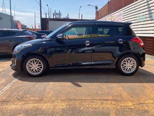 スイフト RS-DJE 後期モデル(3型)/整備&保証付/パドルシフト/クルコン/HIDライト/フォグランプ/ナビ(地デジTV/CD/DVD/SD/USB/AUX/Bluetooth)/社外15アルミ(オールシーズンタイヤ)(5枚目)