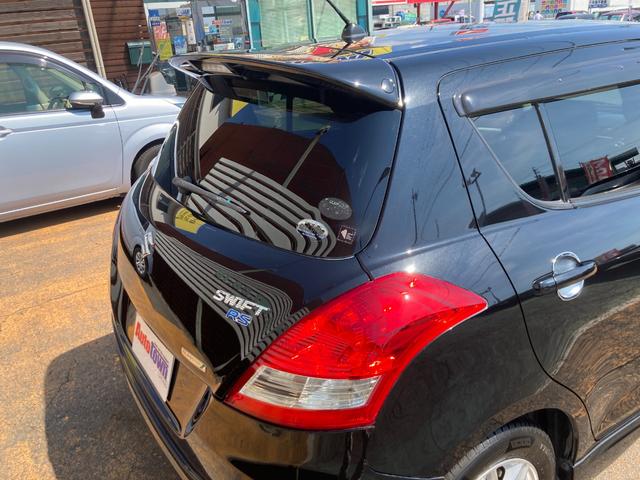 スイフト RS-DJE 後期モデル(3型)/整備&保証付/パドルシフト/クルコン/HIDライト/フォグランプ/ナビ(地デジTV/CD/DVD/SD/USB/AUX/Bluetooth)/社外15アルミ(オールシーズンタイヤ)(18枚目)