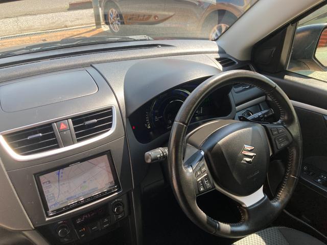 スイフト RS-DJE 後期モデル(3型)/整備&保証付/パドルシフト/クルコン/HIDライト/フォグランプ/ナビ(地デジTV/CD/DVD/SD/USB/AUX/Bluetooth)/社外15アルミ(オールシーズンタイヤ)(48枚目)