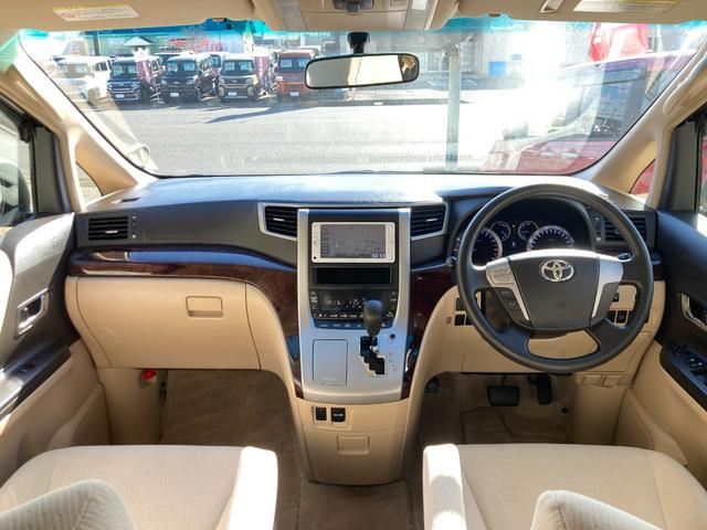 アルファード 240X 20系後期モデル/車検2年+整備&保証付/走行5.3万キロ/8人乗/純正ナビ(TV/CD/SD/AUX/Bluetooth)/バックカメラ/ETC/両側パワスラ/コーナーセンサ/HID/純正16アルミ(7枚目)
