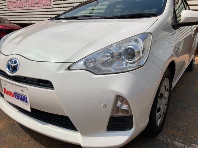 アクア Ｓ　車検２年＋整備＆保証付／純正ナビ（地デジＴＶ／Ｂｌｕｅｔｏｏｔｈオーディオ／ＣＤ／ＳＤ／ＡＵＸ）／バックカメラ／コーナーセンサ／スマートキー／シートヒータ（運転席・助手席）／オートライト／電動格ミラー（34枚目）