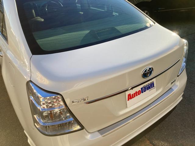 ＳＡＩ Ｇ　モデリスタエアロ／車検２年＋整備＆保証付／走行５．４万キロ／純正ＨＤＤマルチナビ／バックカメラ／ＴＶ／Ｂｌｕｅｔｏｏｔｈ／ミュージックサーバー／パワーシート／ＬＥＤライト／フォグランプ／純正１８アルミ（42枚目）