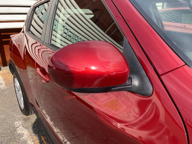 ジューク １５ＲＳ　タイプＶ　整備＆保証付／走行６６２００Ｋｍ／社外メモリーナビ（ＴＶ／ＣＤ／ＳＤ／Ｂｌｕｅｔｏｏｔｈ）／バックカメラ／キーレスキー／プライバシーガラス／電動格納式ドアミラー／内装色：ブラック／コンソール：グレー（36枚目）