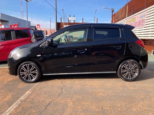 ミラージュ Ｇ　車検２年＋整備＆保証付き／社外メモリーナビ（ＴＶ／ＣＤ／ＤＶＤ／ＳＤ／ＵＳＢ）／ＥＴＣ／オートエアコン／オートライト／アイドリングストップ／スマートキー／純正１５インチアルミホイール／リアスポイラー（5枚目）