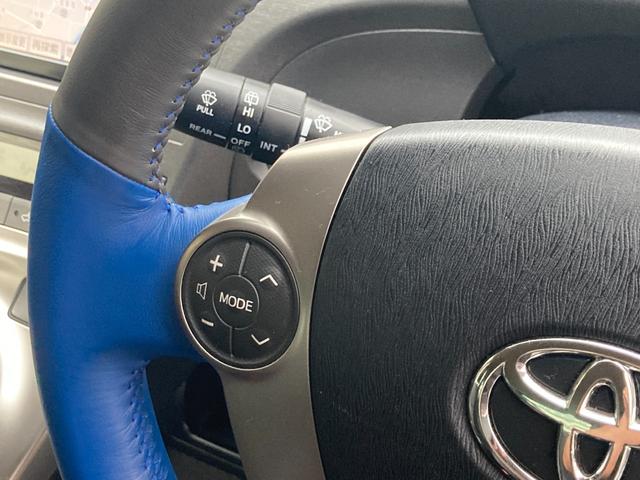 プリウス Ｓマイコーデ　３０系（後期モデル）／車検２年＋整備＆保証付／ナビ（ＴＶ／ＣＤ／ＤＶＤ／ＳＤ／Ｂｌｕｅｔｏｏｔｈ）／バックカメラ／モデリスタステアリング／ＥＴＣ／レザーシート／ＨＩＤ／フォグ／スマートキー／純正アルミ（15枚目）