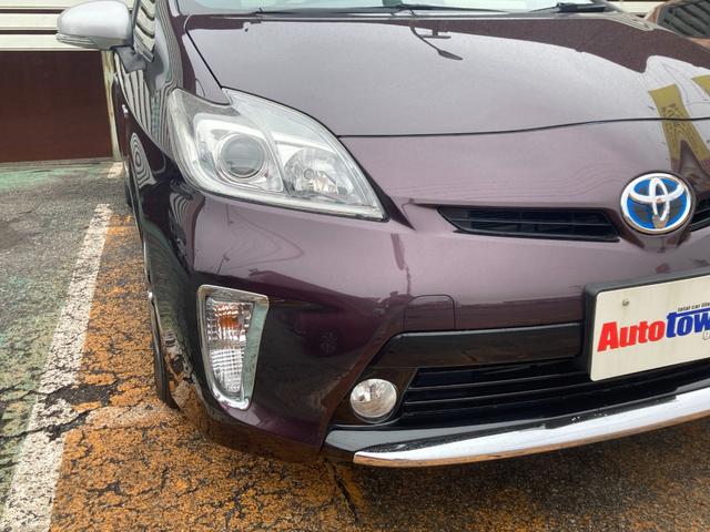 プリウス Ｓマイコーデ　３０系（後期モデル）／車検２年＋整備＆保証付／ナビ（ＴＶ／ＣＤ／ＤＶＤ／ＳＤ／Ｂｌｕｅｔｏｏｔｈ）／バックカメラ／モデリスタステアリング／ＥＴＣ／レザーシート／ＨＩＤ／フォグ／スマートキー／純正アルミ（33枚目）