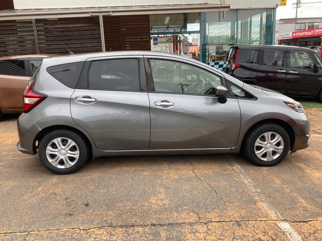 ノート Ｘ　後期モデル／エマージェンシーブレーキ（軽減ブレーキ）／車検２年＋整備＆保証付／純正ナビ／バックカメラ／Ｂｌｕｅｔｏｏｔｈオーディオ／ＥＴＣ／当店ユーザー下取り車／スマートキー２本／スタッドレスタイヤ付（31枚目）