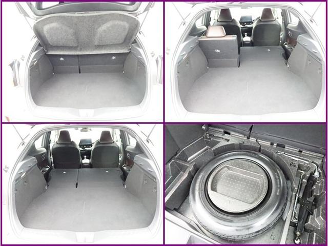 Ｃ－ＨＲ Ｇ　ＬＥＤエディション　ハイブリッド　ＳＤナビ　フルセグ　Ｂモニター　ドラレコ　衝突被害軽減システム　ＥＴＣ　スマートキー　ＬＥＤ　ＦＯＧ　サイドバイザー　リヤワイパー　クリアランスソナー　シートヒーター　オートライト　ＡＷ（25枚目）