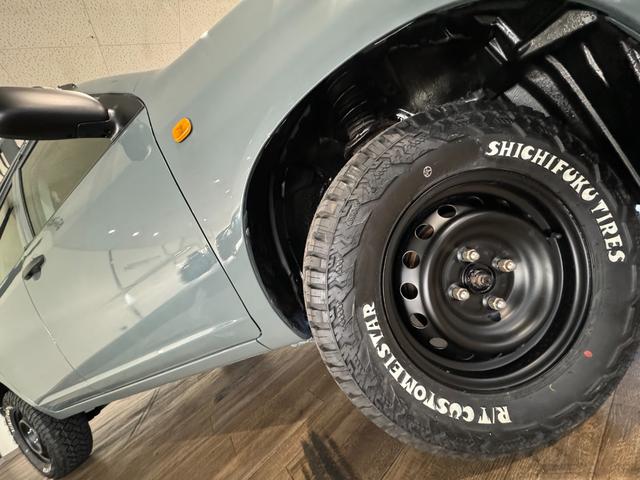 プロボックスバン ＤＸ　■アンヴィルグレー全塗装　４ＷＤ車輌　ルーフキャリア付き　ＴＯＹＯＴＡエンブレム　リフトアップ済み　ＳＨＩＣＨＩＦＵＫＵ　Ｒ／Ｔ新品タイヤ　キャメルシートカバー　木目調シート（13枚目）