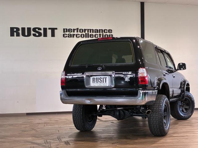 ハイラックスサーフ SSR-X Vセレクション 4WD車輛 リフトアップ オーバーフェンダー シートカバー 16インチホイールマッドブラック塗装 RADAR RENEGADE A/T5タイヤ FLOWMASTERマフラー NARDIステアリング(34枚目)