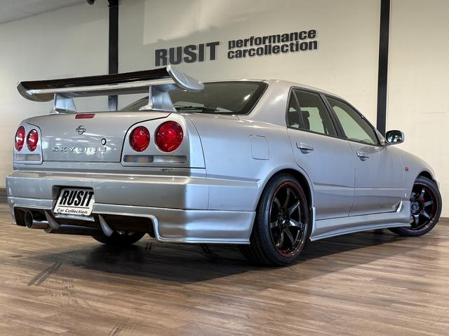 スカイライン GT GT-Rスタイル 新品エアロ 新品リアウィング 新品砲弾マフラー 新品BLITZフルタップ車高調 新品クロススピードCR7 新品タイヤ キャリパーレッド塗装(76枚目)