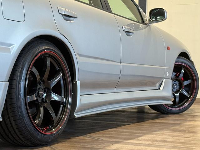 スカイライン GT GT-Rスタイル 新品エアロ 新品リアウィング 新品砲弾マフラー 新品BLITZフルタップ車高調 新品クロススピードCR7 新品タイヤ キャリパーレッド塗装(77枚目)