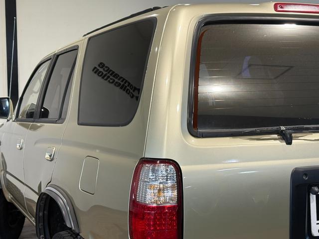 ハイラックスサーフ SSR-X アクティブパッケージIII ワイド ゴールド全塗装 4WD車輛 4RUNNER ナローカスタム リフトアップ サンルーフ DEAN16インチホイール YOKOHAMA GEOLANDER A/T TOYOTAエンブレム シートカバー(46枚目)